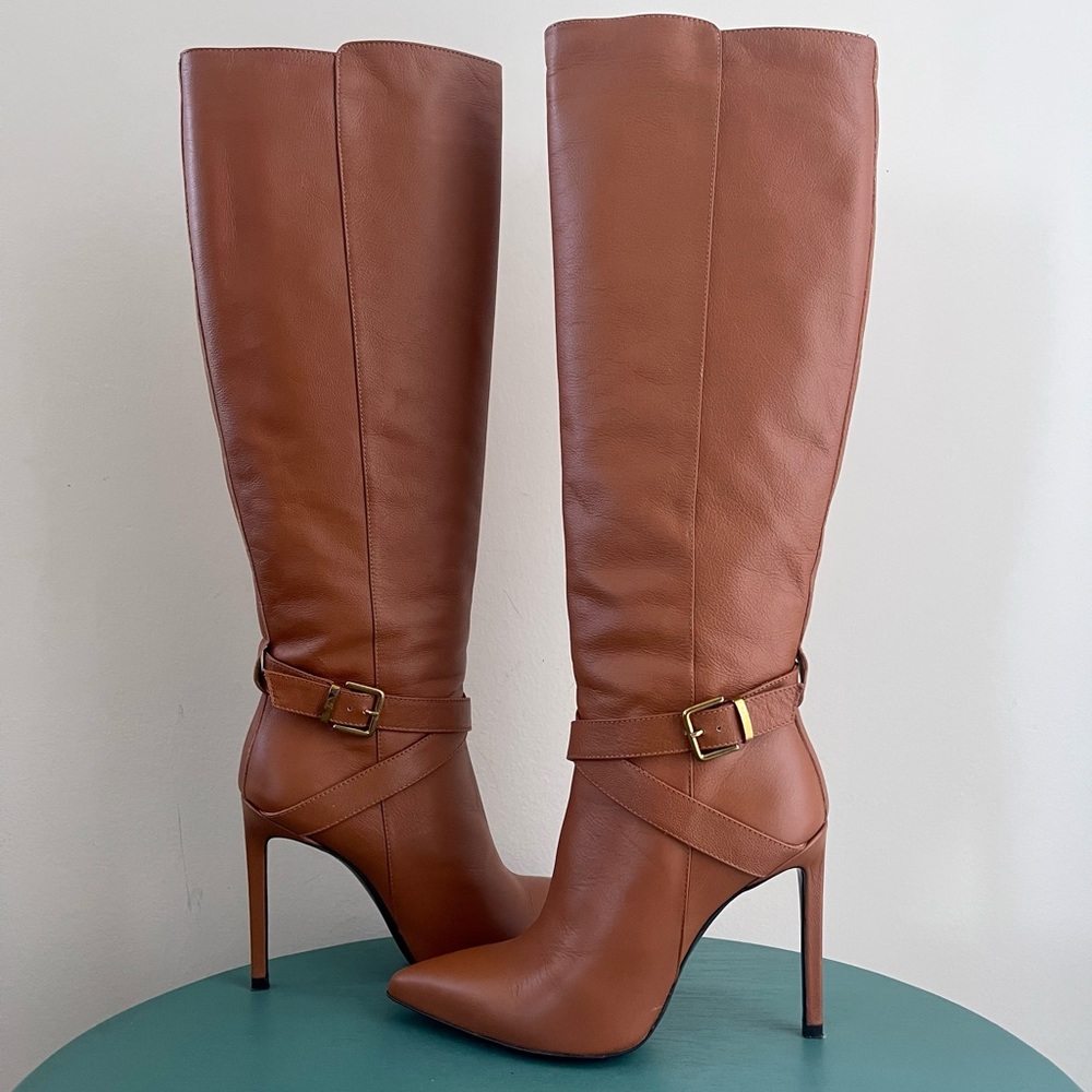 knee high boots Marco Barbabella Italy size 37 narrow great condition org $550